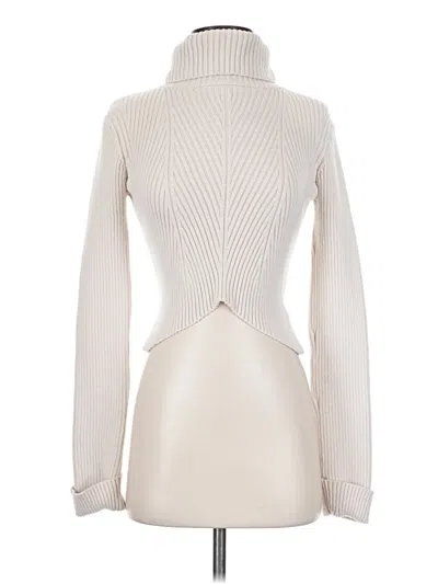 Pre-owned Sincerely Jules Turtleneck Sweater In Ivory