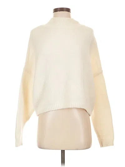 Pre-owned Sincerely Jules Turtleneck Sweater In Ivory