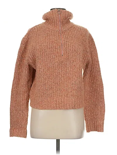 Pre-owned Sincerely Jules Turtleneck Sweater In Orange