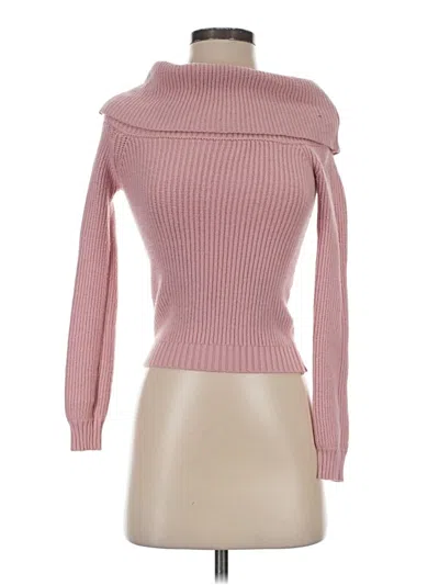 Pre-owned Sincerely Jules Turtleneck Sweater In Pink