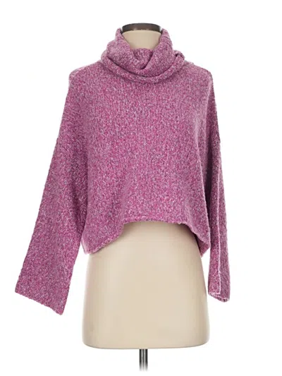Sincerely Jules Turtleneck Sweater In Pink
