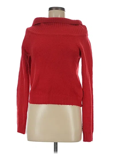 Pre-owned Sincerely Jules Turtleneck Sweater In Red