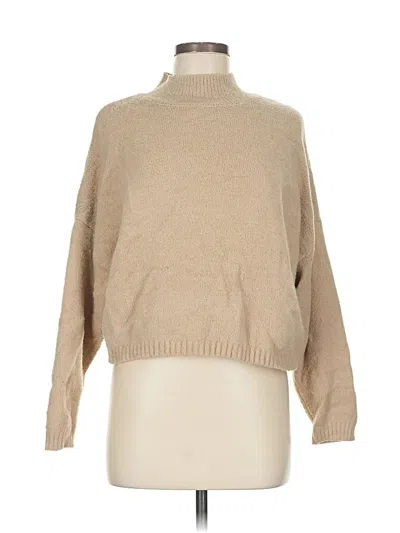 Pre-owned Sincerely Jules Turtleneck Sweater In Tan