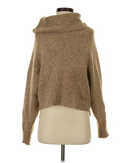 Pre-owned Sincerely Jules Turtleneck Sweater In Tan