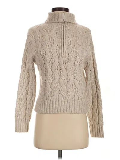 Pre-owned Sincerely Jules Turtleneck Sweater In Tan