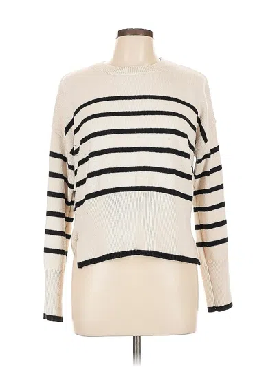 Pre-owned Sincerely Jules Turtleneck Sweater In White