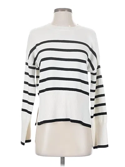 Pre-owned Sincerely Jules Turtleneck Sweater In White