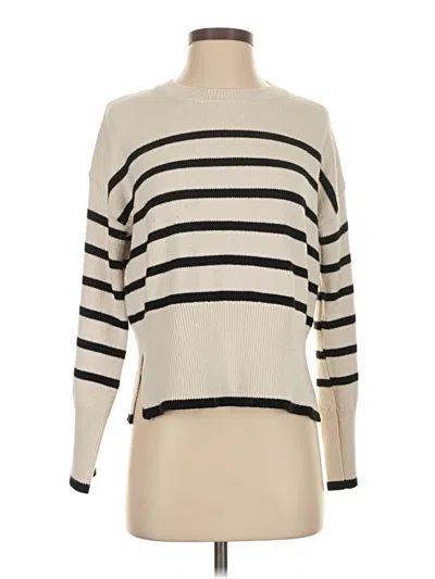 Pre-owned Sincerely Jules Turtleneck Sweater In White