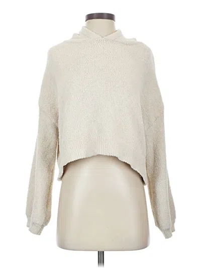 Pre-owned Sincerely Jules Turtleneck Sweater In White