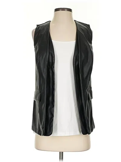 Pre-owned Sincerely Jules Vest In Black