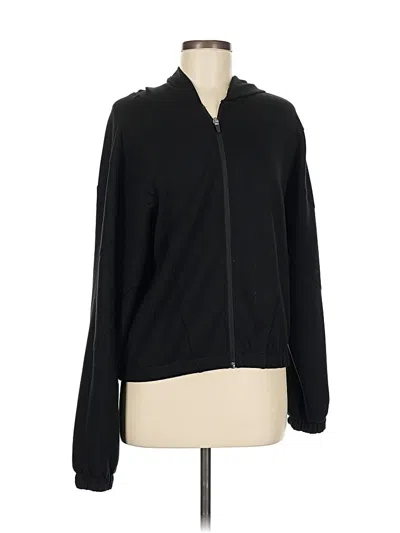 Pre-owned Sincerely Jules Zip Up Hoodie In Black