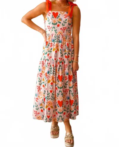 Sincerely Ours Alexa Dress In Romantic Flower In Multi