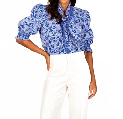 Sincerely Ours Arabella Top In Blue