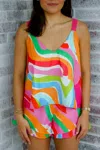 Sincerely Ours Beach Party Set In Wave Party In Multi