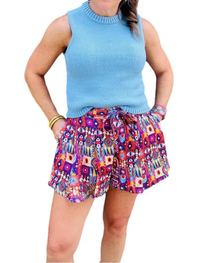 Sincerely Ours Cooper Shorts In Starry Magic In Multi