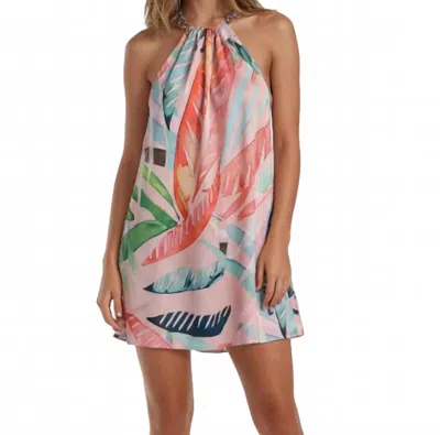 Sincerely Ours Elsa Sorbet Mini Dress In Pink In Multi