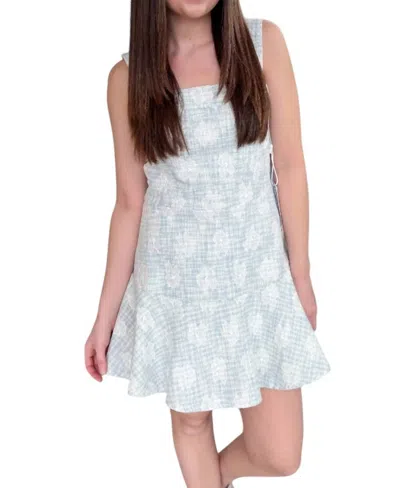 Sincerely Ours Emily Dress In Light Blue In Multi