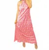 Sincerely Ours Gia Maxi Dress In Butterflies In Pink