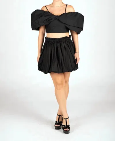 Sincerely Ours Kayla Skirt In Black
