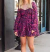 Sincerely Ours Kinsley Dress In Ditsy Geo In Multi
