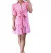 Sincerely Ours Lolita Mini Dress In Pink In Multi