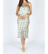 Sincerely Ours Piper Printed Midi Skirt In Multi In Multi