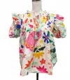 Sincerely Ours Pretty Peacock Top In Multi In Multi