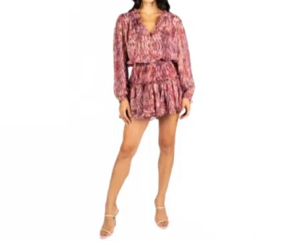Sincerely Ours Sahara Sunset Freya Dress In Purple In Pink