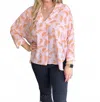 Sincerely Ours Tiger Daisy Sabine Top In Multi In Multi