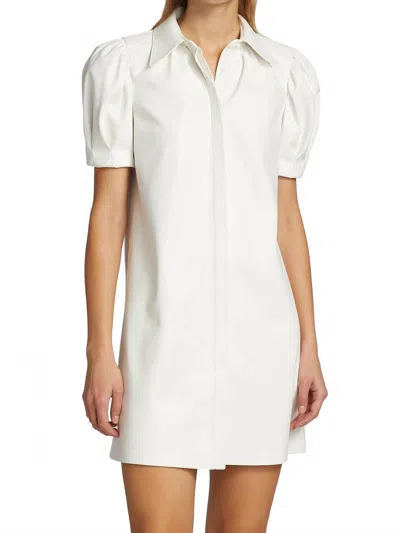 Sincerely Ours Vivienne Mini Dress In White