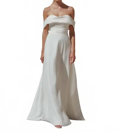 Sincerity A-line Bridal Gown In Ivory In Multi