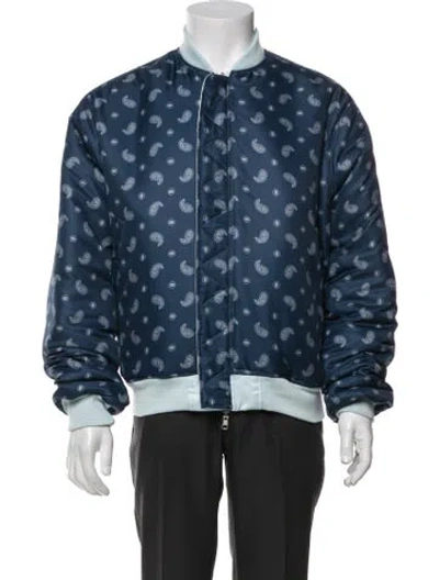 Pre-owned Sinclair Bomber Jacket In Blue