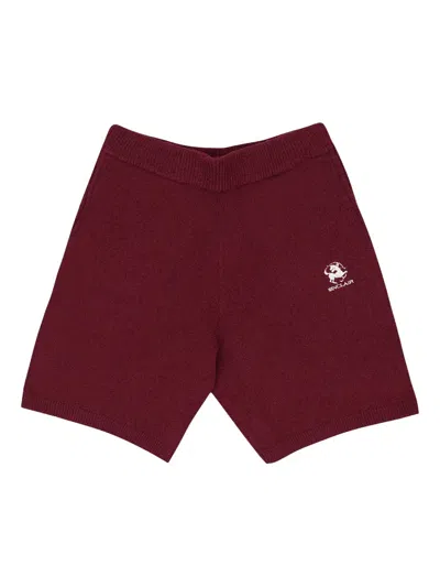SINCLAIR BOUCLÉ "BURGUNDY" SHORTS