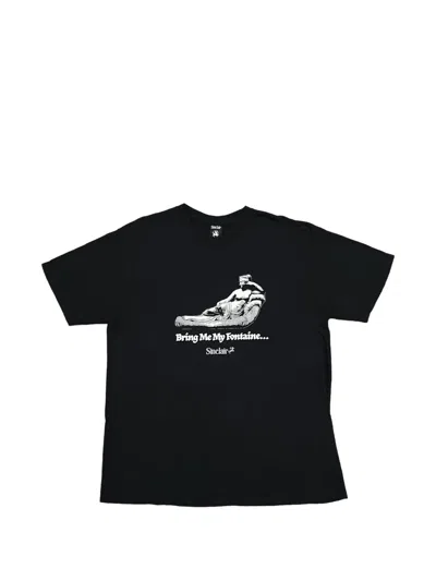 Sinclair Bring Me Graphic-print T-shirt In Black