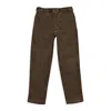 Sinclair Corduroy Straight-leg Trousers In Black