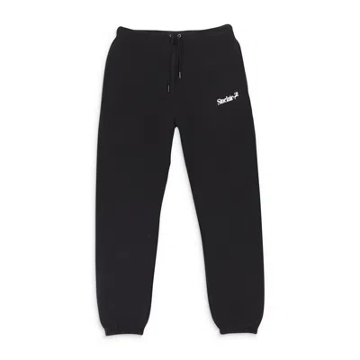 Sinclair Logo-embroidered Track Pants In Black