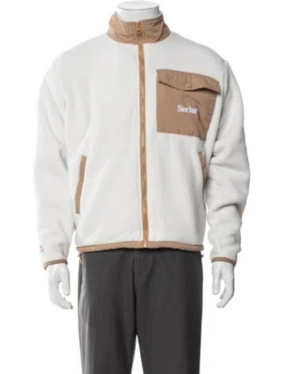 Pre-owned Sinclair Colorblock Pattern Windbreaker In Multi