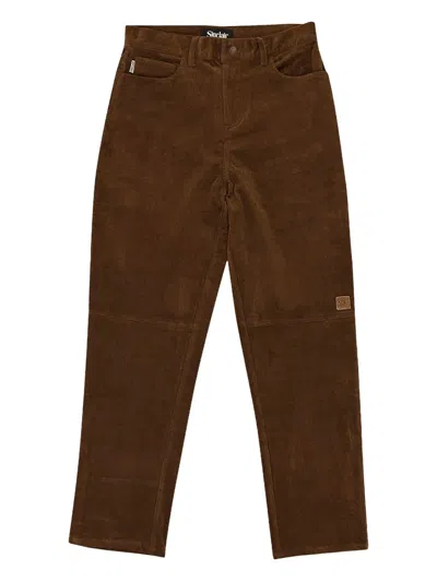 SINCLAIR CORDUROY STRAIGHT-LEG TROUSERS
