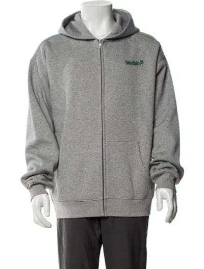 Pre-owned Sinclair Crew Neck Long Sleeve Hoodie W/ Tags In Gray