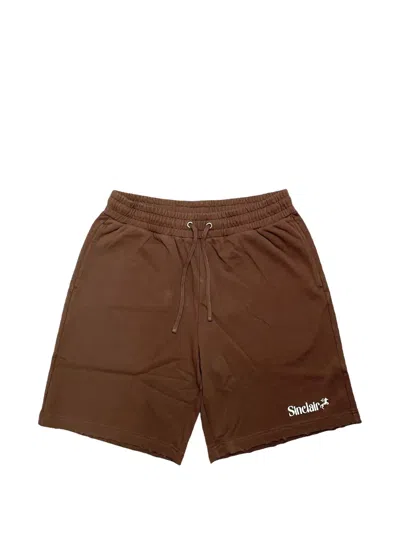 Sinclair French Terry Shorts In Brown