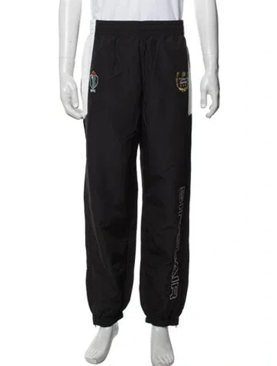 Pre-owned Sinclair Graphic Print Athletic Pants W/ Tags In Black/white