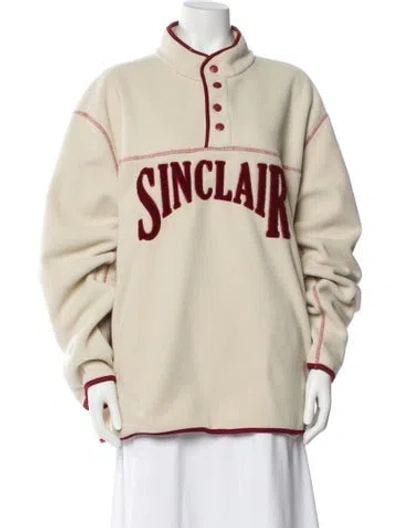 Pre-owned Sinclair Graphic Print Bomber Jacket