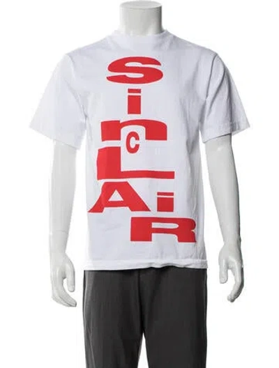Pre-owned Sinclair Graphic Print Crew Neck T-shirt In Multi