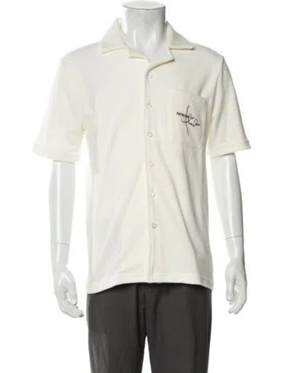Pre-owned Sinclair Graphic Print Short Sleeve Shirt In Neutral