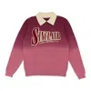 Sinclair Hedge Fund Knit Burgundy T-shirt In Red