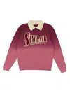 Sinclair Hedge Fund Knit Burgundy T-shirt In Pink