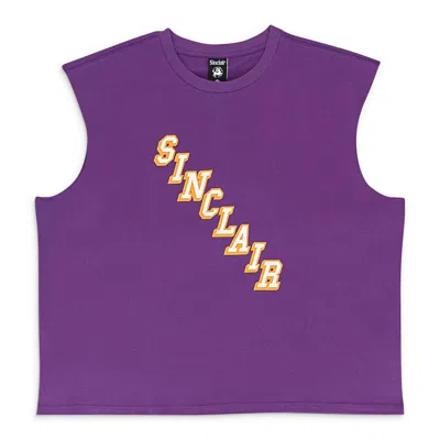 Sinclair Hockey Muscle Purple T-shirt