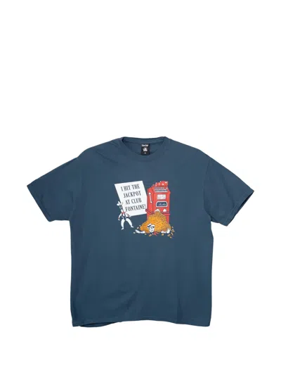 Sinclair Jackpot Graphic-print T-shirt In Blue