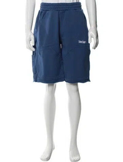 Pre-owned Sinclair Jogger Shorts In Blue