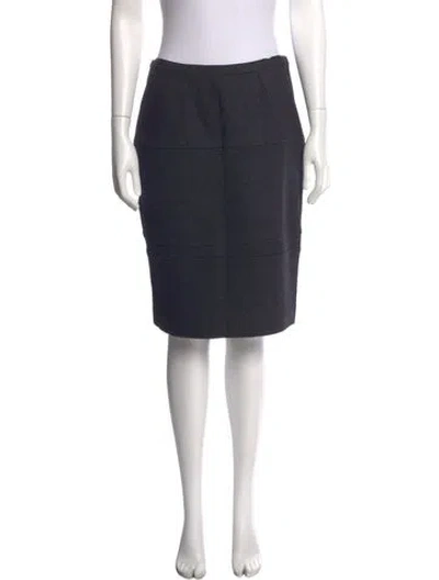 Pre-owned Sinclair Knee-length Skirt W/ Tags In Blue